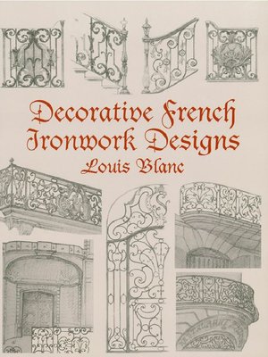 cover image of Decorative French Ironwork Designs
